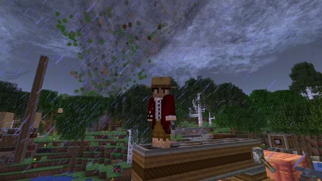 ¡El regreso del Tornado! - Weather, Storms & Tornadoes 1.18.2 - Mod Review смотреть онлайн