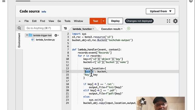 lambda trigger on s3 object upload (AWS Automation in python) смотреть онлайн