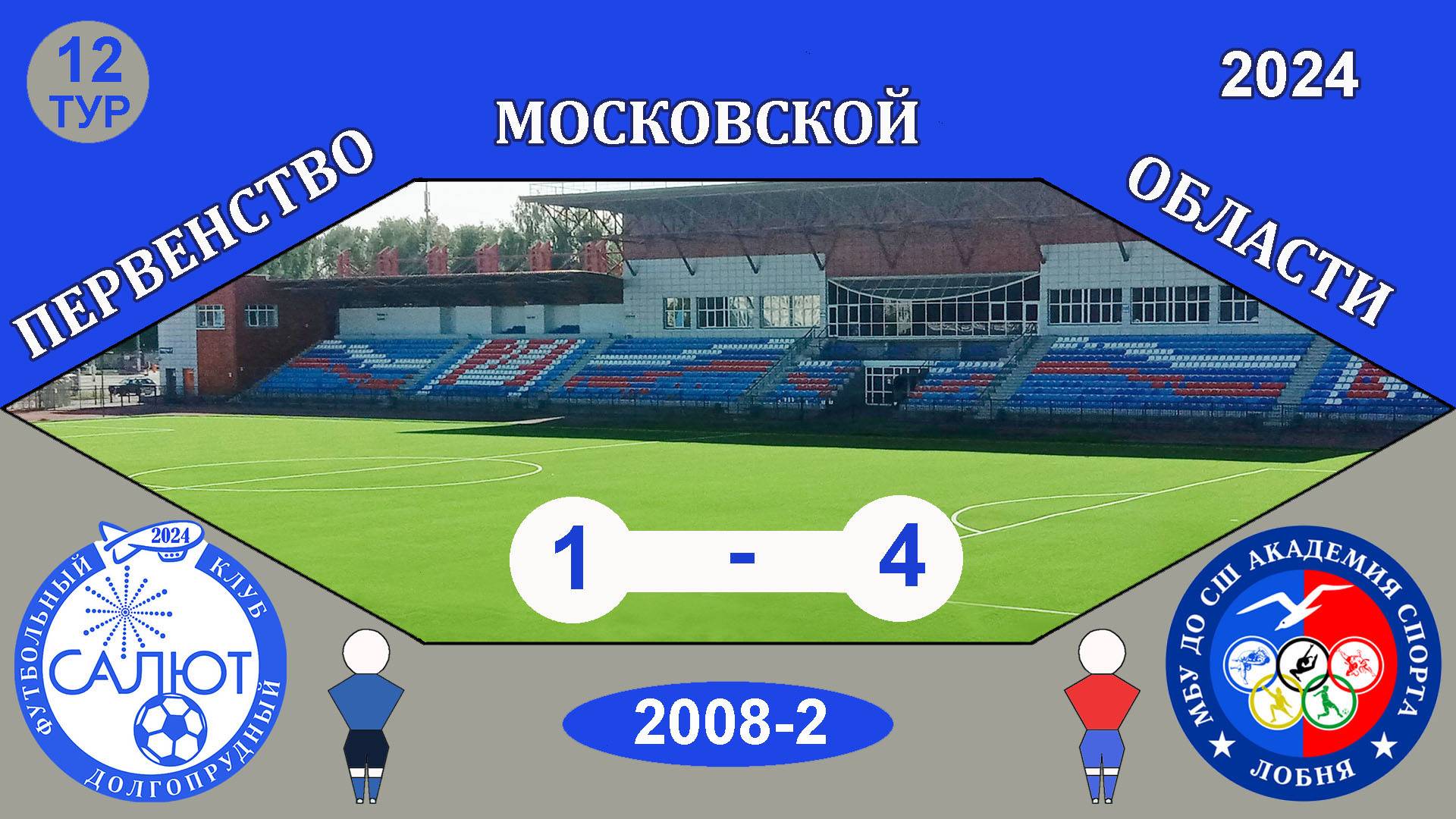 ФСК Салют 2008-2  1-4  СШ Ак. спорта (Лобня)