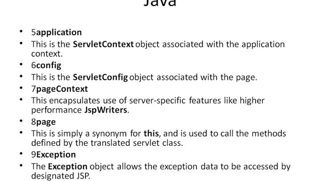 Java Server Pages смотреть онлайн