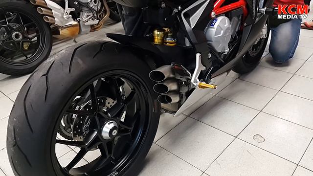 Mv Agusta F3 800 With ZERO Exhaust Sound
