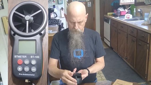 BTMETER BT-100 Digital Anemometer смотреть онлайн
