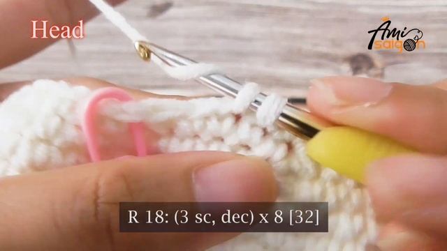 #186 | Amigurumi Kuromi Crochet Pattern (1/4) | How To Crochet Characters Amigurumi | @AmiSaigon