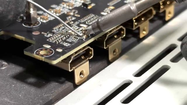 Inno3d RTX 4090 - HDMI connector replacement #krisfix смотреть онлайн