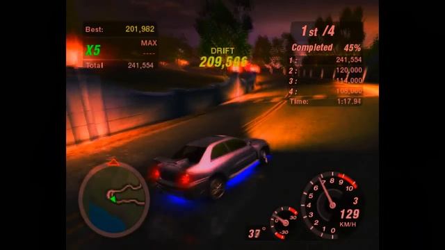 NEED FOR SPEED UNDERGROUND 2 DRIFT (SUBARU IMPREZA WRX) 670+k смотреть онлайн