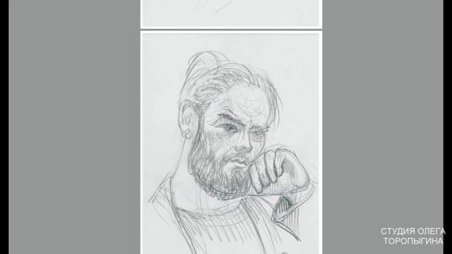 Комментарий к наброскам портрета 2 смотреть онлайн