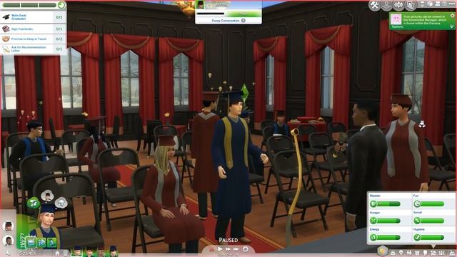 THE SIMS 4 | GRADUATION MOD? | Overview смотреть онлайн