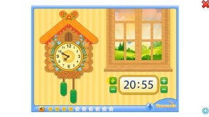Игра мультик для Детей «Часики»