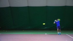 Современный двуручный удар слева. Backhand improvement. Modern Backhand.