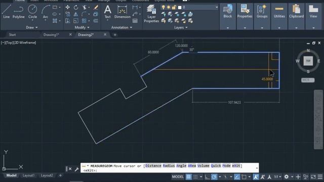 AutoCAD Ex #5 of 20 Days of 2D смотреть онлайн