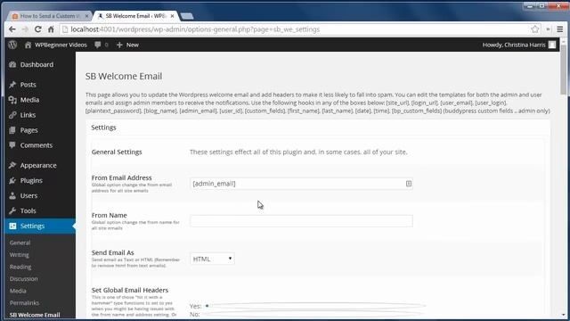 How to Send A Custom Welcome Email to New Users in WordPress смотреть онлайн