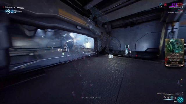 Warframe - Exterminate level 30 higher w/o being detected|Extinguished Key - Thrown Melee|Quick Run смотреть онлайн