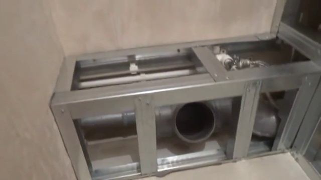 Сантехнический короб Капитальный ремонт ванной комнаты и туалета Часть 6 смотреть онлайн