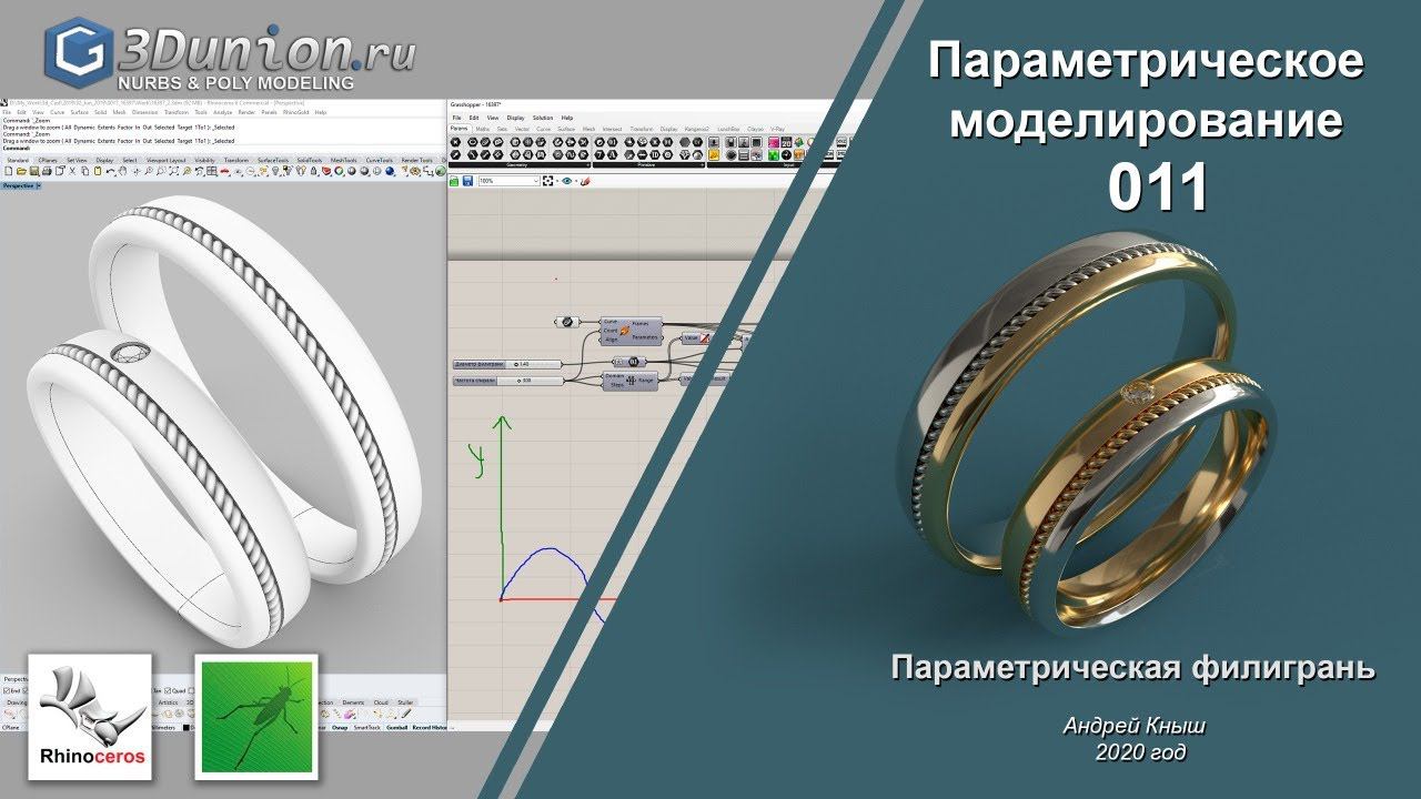 Parametric Filigree In Grasshopper 1.  Параметрическая филигрань. Часть 1.