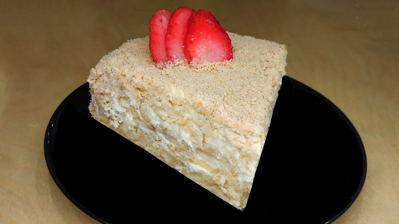 ТОРТ всего из 4 ингредиентов ,РЕЦЕПТ/Без Выпечки и без возни с тестом/Вкусный и Быстрый Тортик/Торт смотреть онлайн