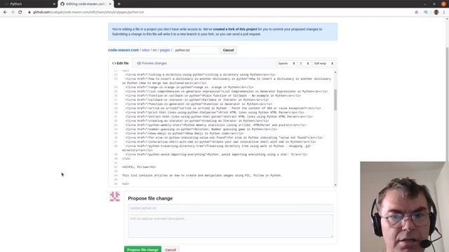 How to send a Pull Request to a project on GitHub - Fixing the content of the Code-Maven web site смотреть онлайн