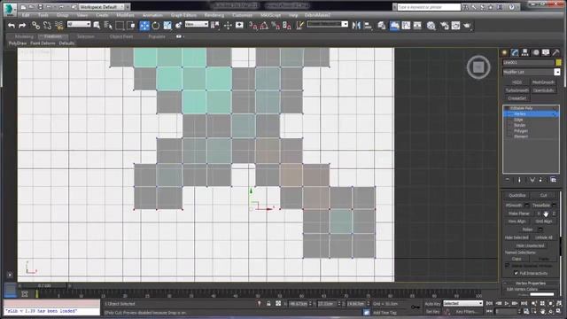 3ds Max Tutorial - Modeling A Minecraft Sword For 3D Printing Part 3: Cleaning Up The Geometry