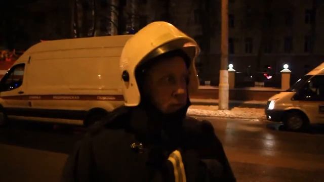 В Твери горело здание на территории военного НИИ смотреть онлайн