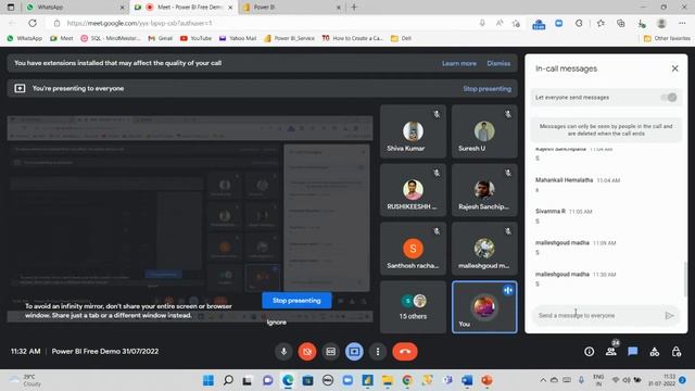 Power BI Demo Class on 31/07/2022 || SS Skills Power BI online Tutorial || #powerbi #dax смотреть онлайн