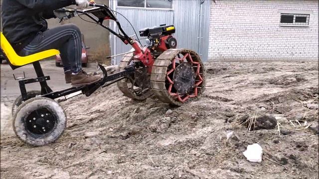 Гусеничное колесо для мотоблока смотреть онлайн