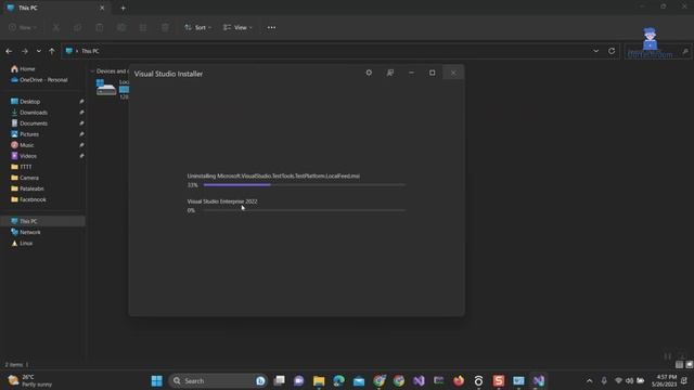How to completely uninstall visual studio from windows 10 & 11 смотреть онлайн