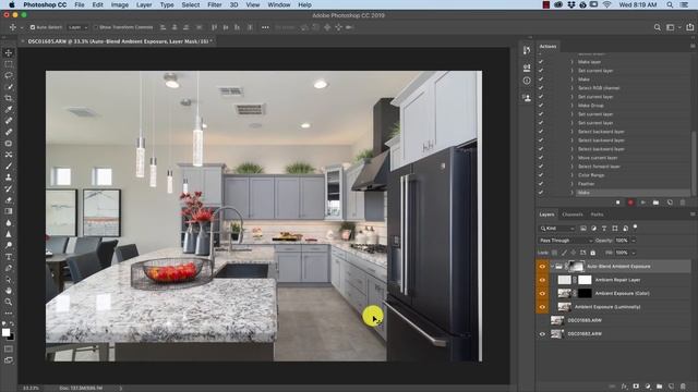 Making Photoshop Actions: Episode One - Auto-Blend Ambient Exposure смотреть онлайн