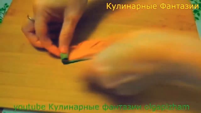 HOW TO MAKE CUCUMBER  CARROT FLOWER - VEGETABLE CARVING & CUCUMBER DESIGN - ART IN CARROT