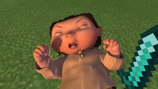 I found Ice Age Baby in Minecraft. смотреть онлайн