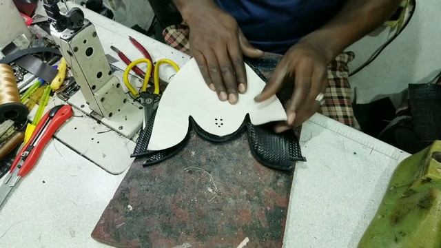 mules making: the upper part.✅ diy full process смотреть онлайн