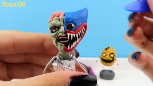Лепим Хагги Вагги Зомби ✋ Poppy Playtime из пластилина | Лепка ОК