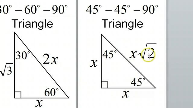 Day 4 HW #13 to #16 Special Right Triangle Combos смотреть онлайн