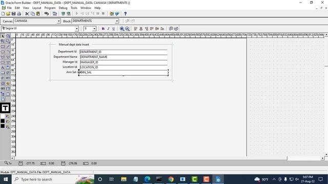 How to Insert Data Manually in Oracle Forms Builder 12c смотреть онлайн