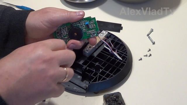 Весы VITESSE, ремонт кнопки смотреть онлайн