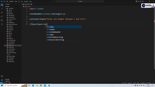 Python Game Project | Number Guessing Python Project смотреть онлайн