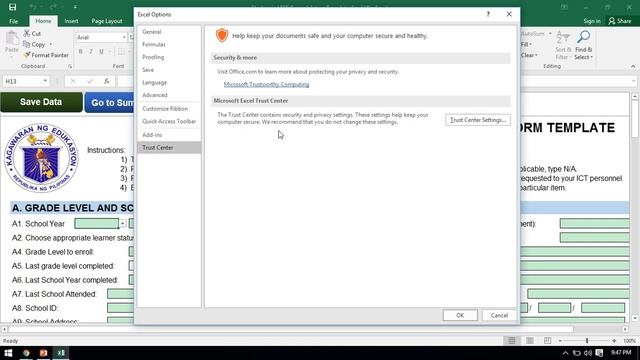 enabling macros on excel смотреть онлайн