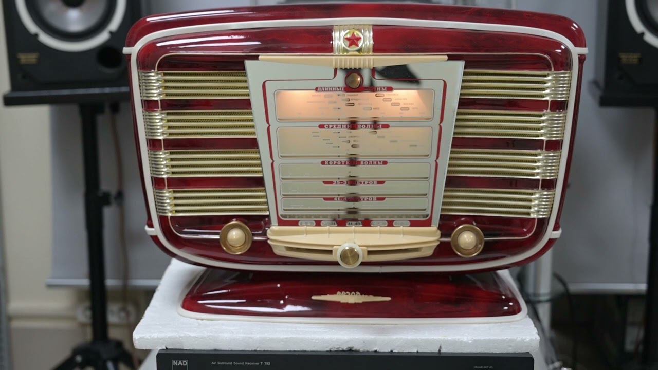 Ламповый радиоприёмник Звезда 54 Студия VintageAudio