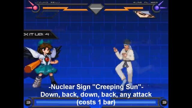 M.U.G.E.N - Utsuho Reiuji Demonstration смотреть онлайн