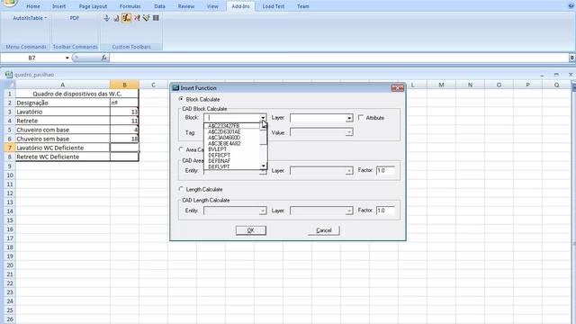 GstarCad - Auto XLS Table смотреть онлайн