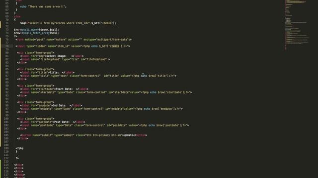 How to Edit/Delete Your Record using PHP and MySql смотреть онлайн