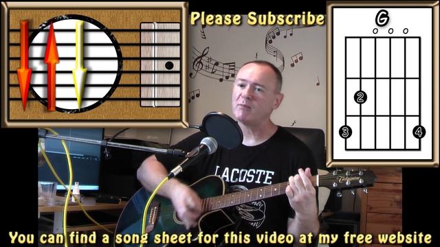 Rivers of Babylon - Boney M - Acoustic Guitar Tutorial (easy) смотреть онлайн