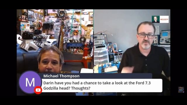 DBG: Darin Morgan Thoughts on Ford 7.3 Godzilla Engine, And Welding Bob Gliddens Boss 429 Heads смотреть онлайн