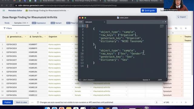 Automated Metadata Curation With ODM Curation Scripts. смотреть онлайн