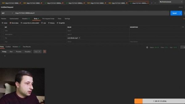 FastAPI StreamingResponse, FastAPI BackgroundTasks | FastAPI видео хостинг | #4