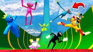 СПУСК БЕЗ ТОРМОЗОВ ЗА ПЛЮШЕВЫХ ИГРУШЕК и РАДУЖНЫХ ДРУЗЕЙ в ГТА 5 МОДЫ! ОБЗОР МОДА в GTA 5 ВИДЕО