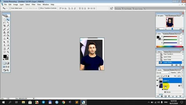 3X4 Rasm Tayyorlash Photoshopda  #3x4 #rasm #adobe #photoshop