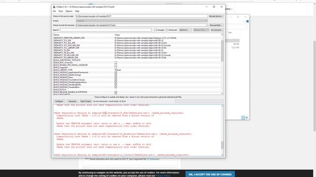 Lesson 3: OpenCascade with MFC | Configure and compile MFC samples | CMake | Visual Studio смотреть онлайн