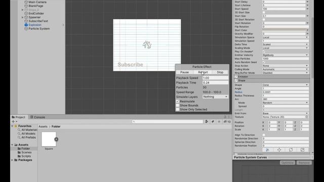 Simple 2D Explosions with Unity's Particle System смотреть онлайн