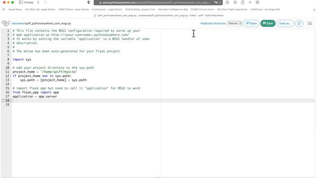 Get your Dash app running on PythonAnywhere смотреть онлайн