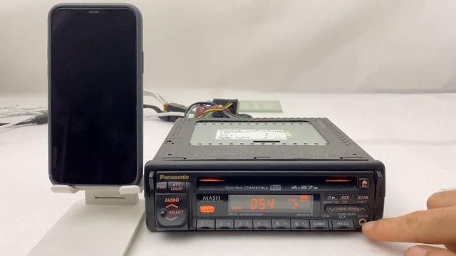 1990s High-End Panasonic CQ-DP42VEG Mash Car CD Radio Player + Bluetooth смотреть онлайн