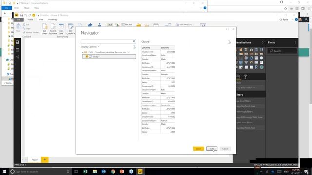 2017 10 19 12 00 Common Data Patterns you Have never Dared to Transform in Excel Power Query by Gil смотреть онлайн